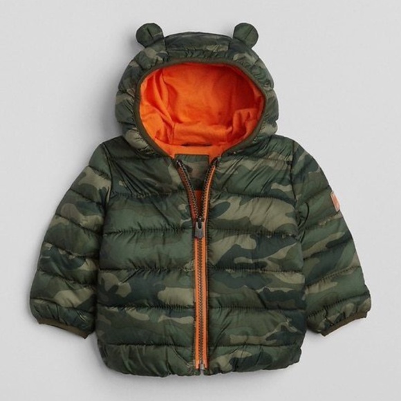 Baby Gap ColdControl Lightweight Critter Puffer Jacket - Picture 1 of 10